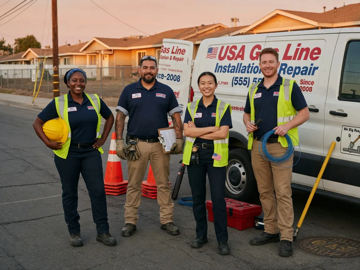 Gas Line Installation company in Bloomingburg, OH
